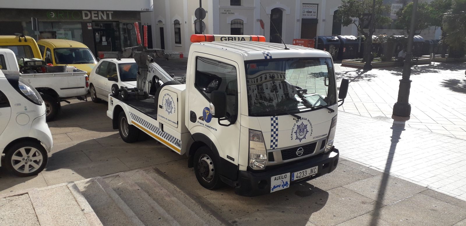 La grúa municipal, en una imagen de archivo.