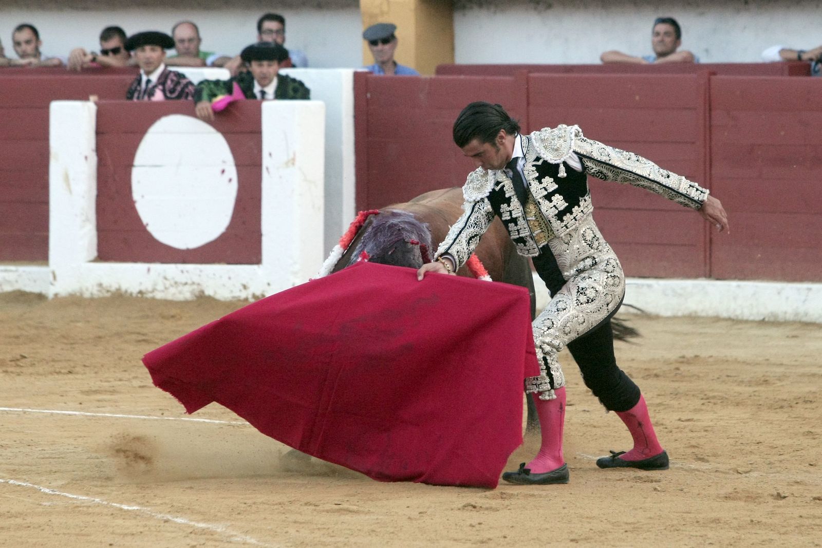 Francisco Cabrera Viñolo, ‘Curro Duarte’, durante una corrida de toros en el año 2013.