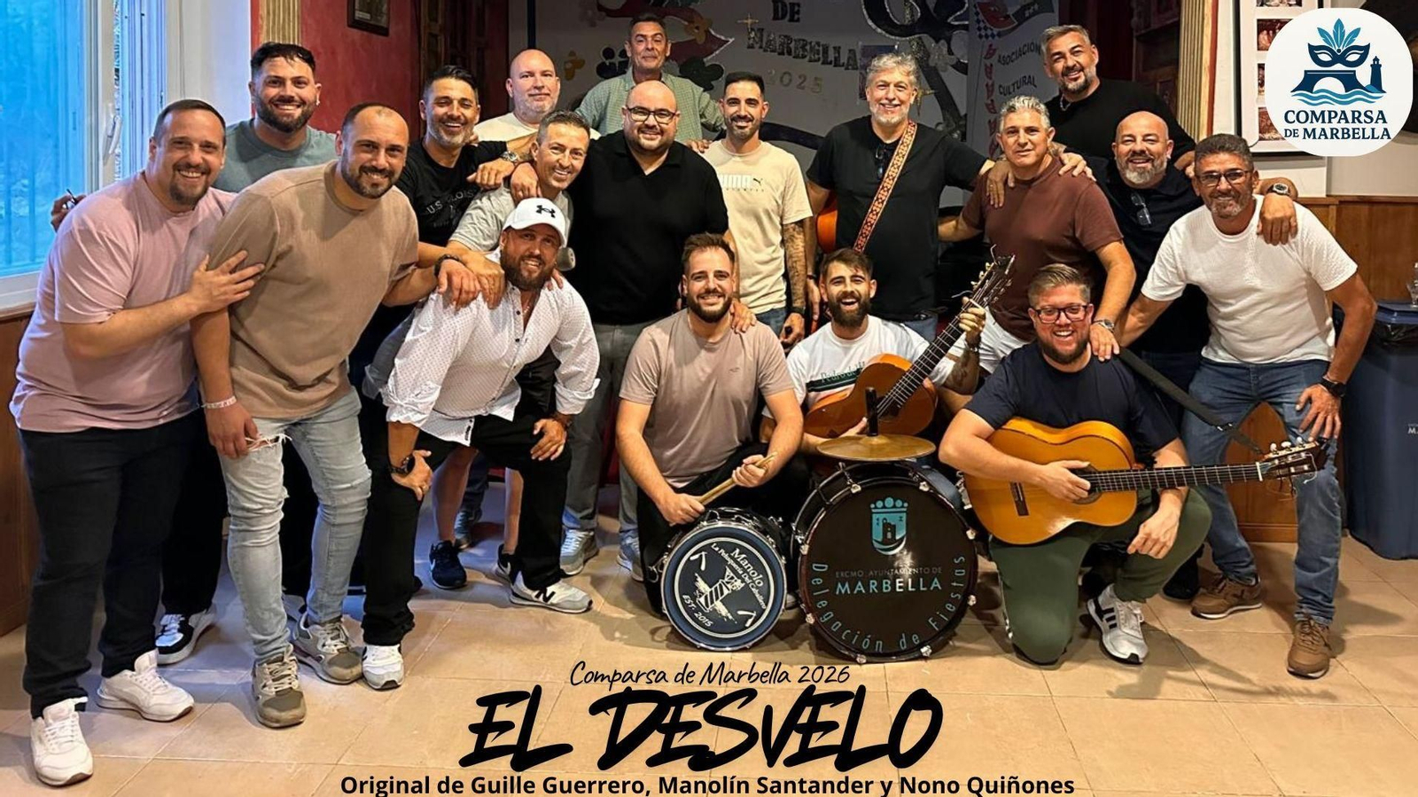 La comparsa 'El desvelo'.