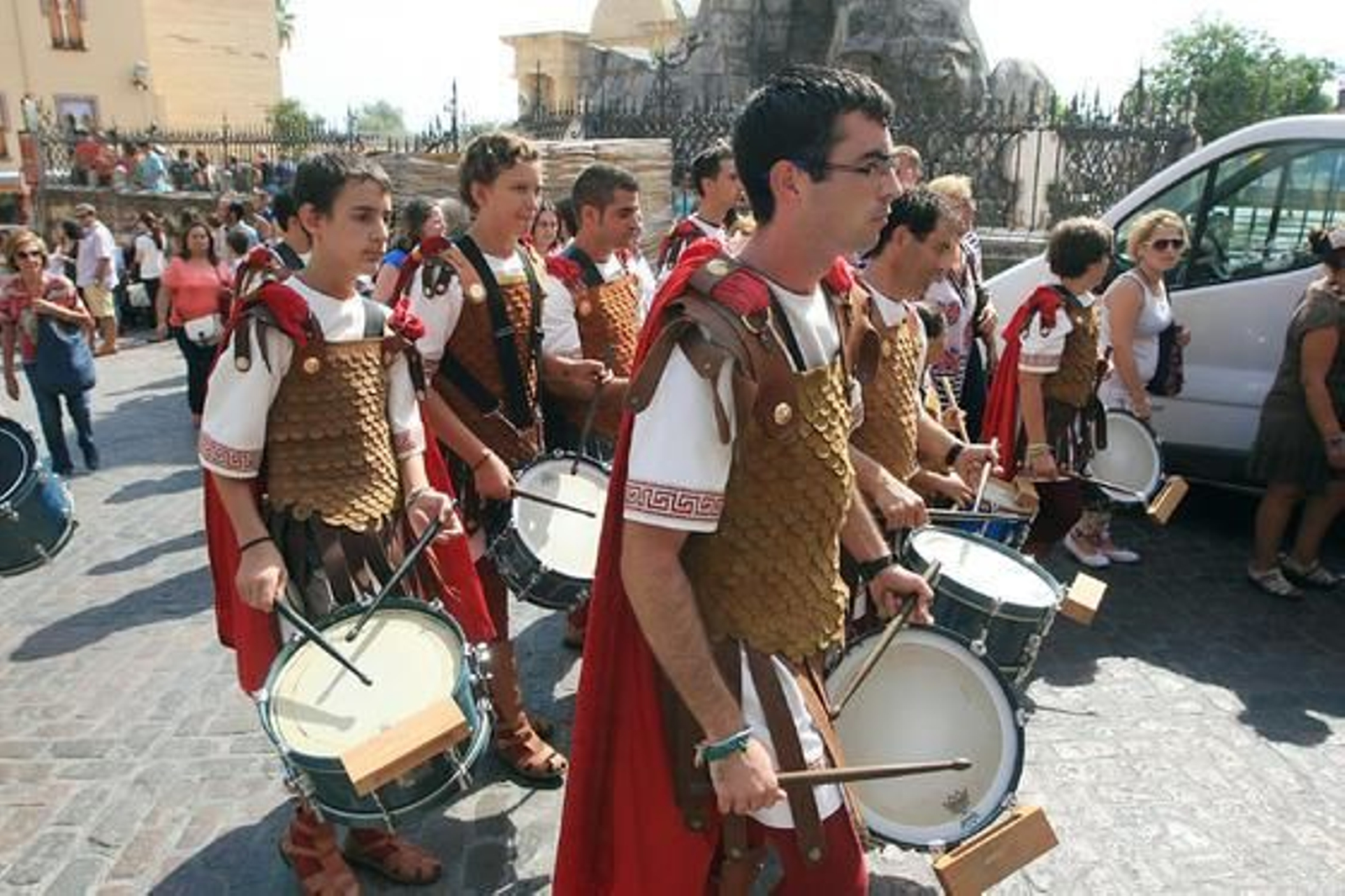 Procesión de bandas.

Foto: O.Barrionuevo