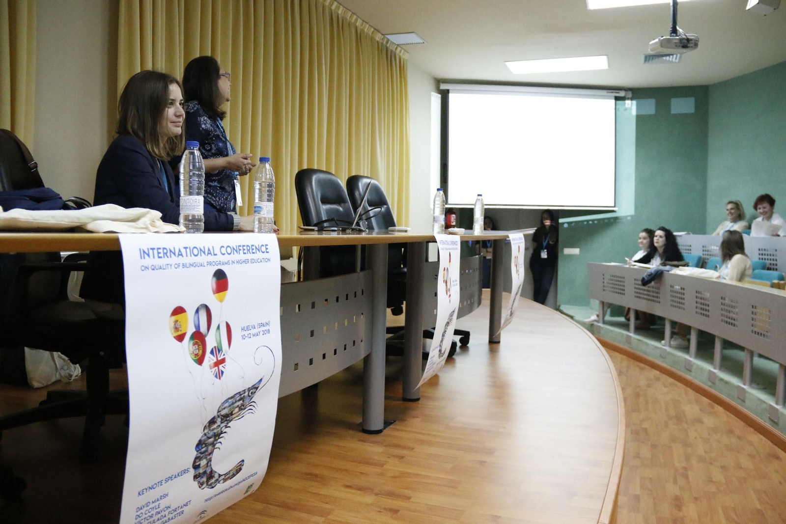 Uno de los talleres desarrollados en el marco del Congreso Internacional sobre la Calidad de los Programas Bilingües.