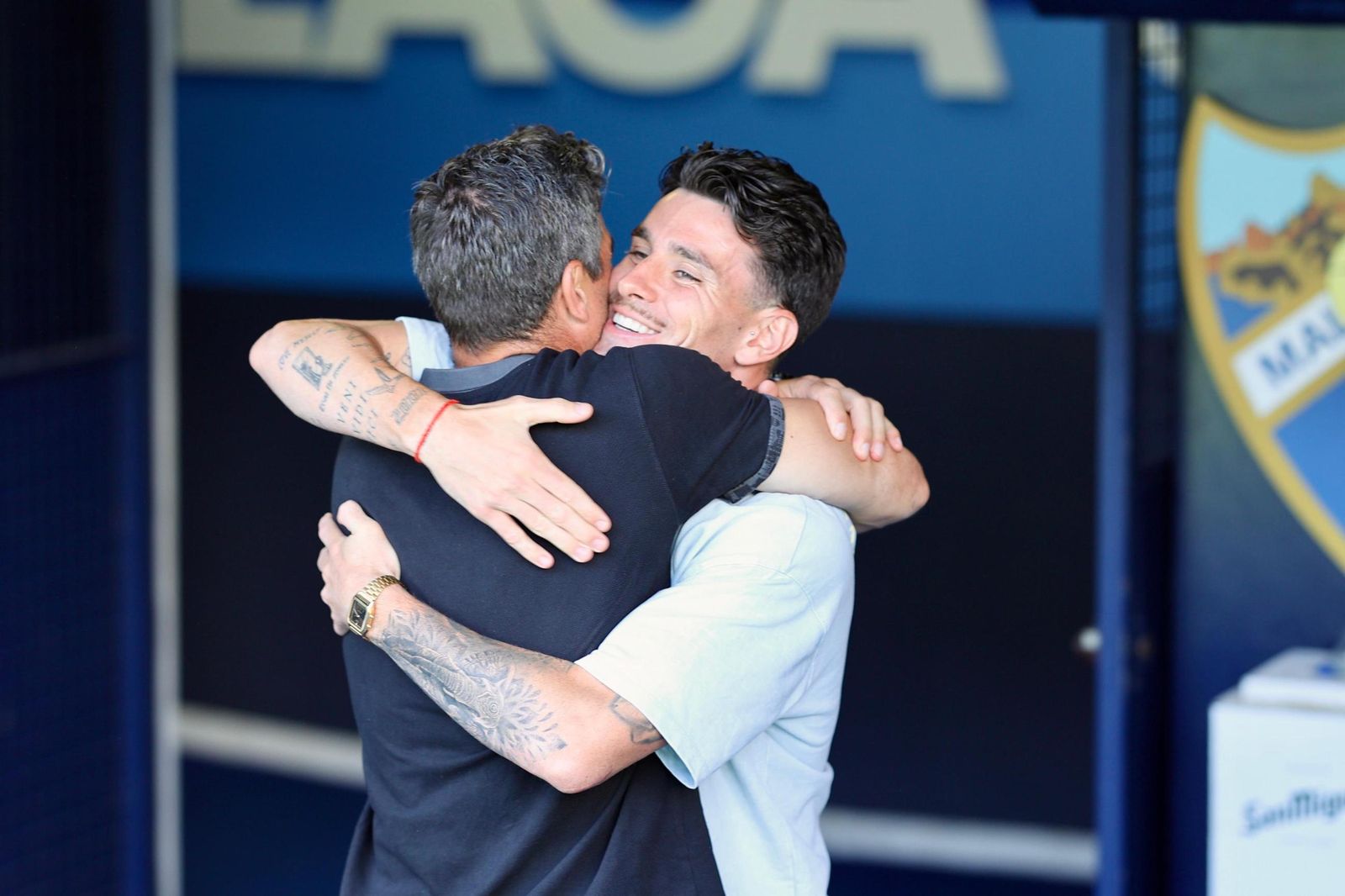 Las fotos de la celebración del ascenso del filial del Málaga CF