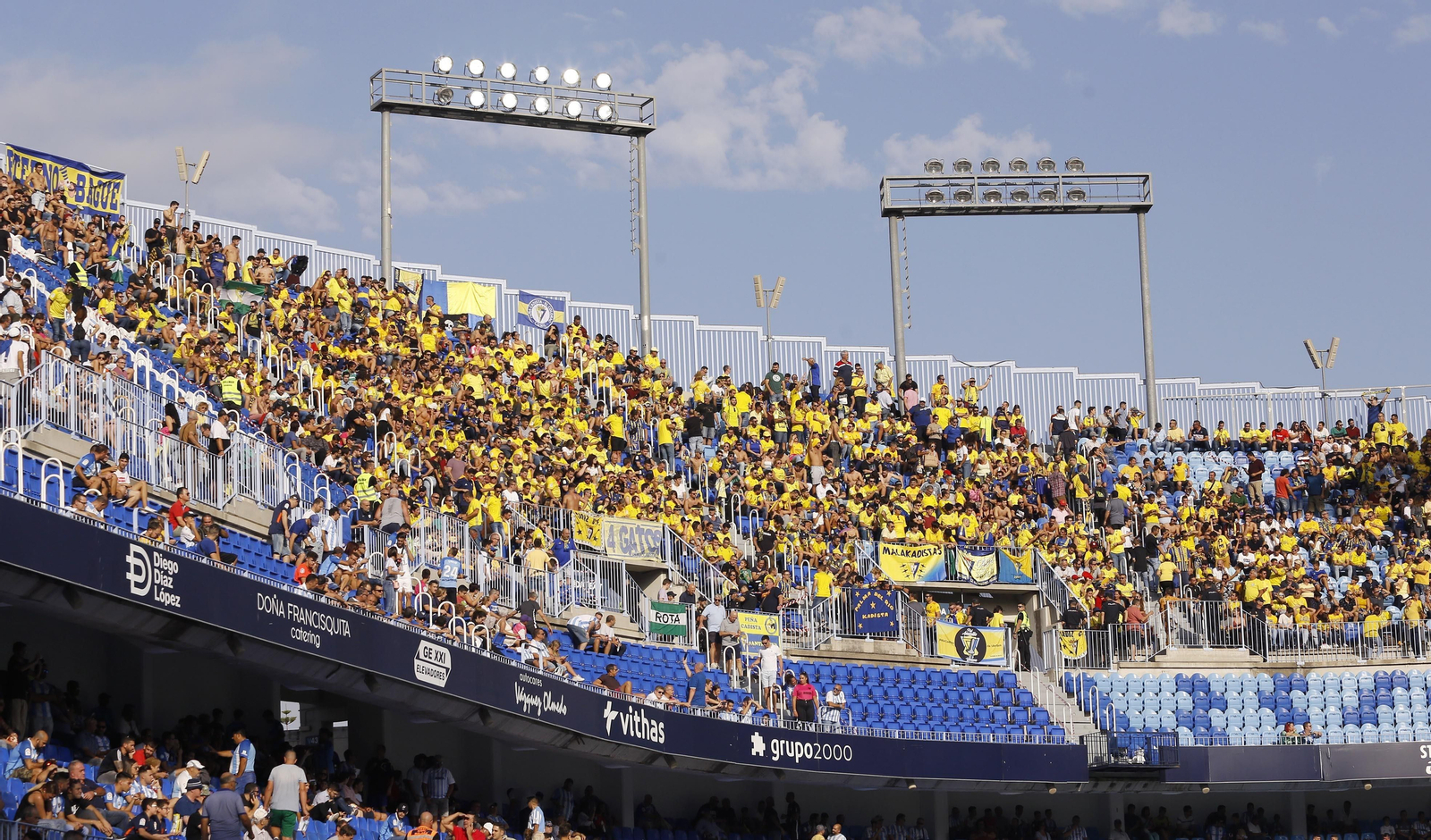 Las fotos del Málaga CF - Cádiz