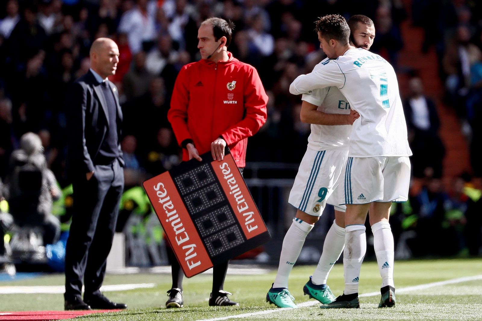 Las imágenes del Real Madrid-Atlético de Madrid