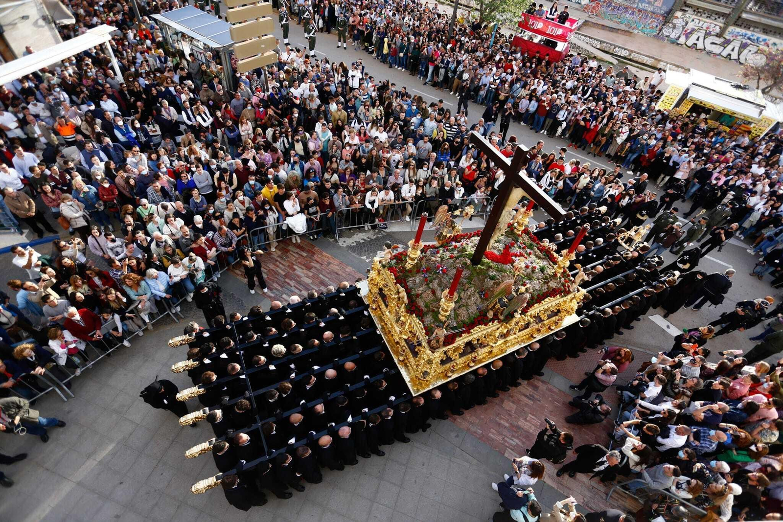 Las fotos de Fusionadas, en el Miércoles Santo de Málaga