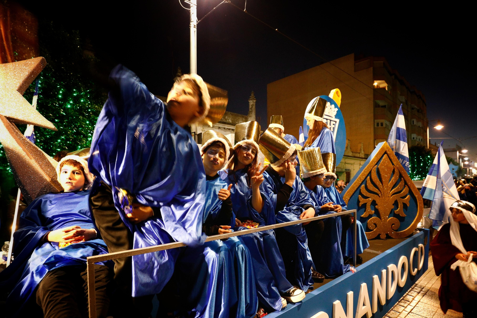 Las imágenes de los Magos de Oriente en San Fernando
