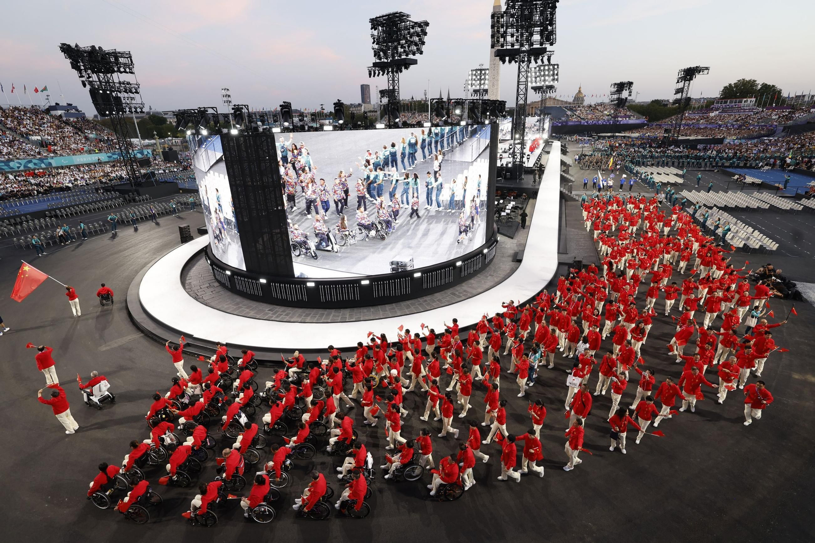 Las fotos de la inauguración de los Paralímpicos París 2024
