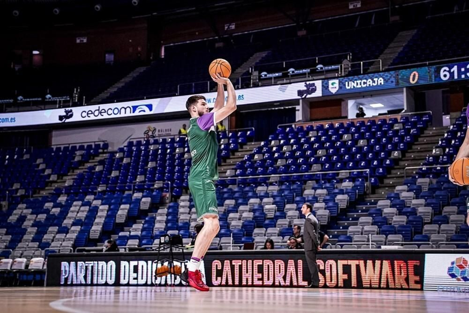El Unicaja-UCAM Murcia, en fotos