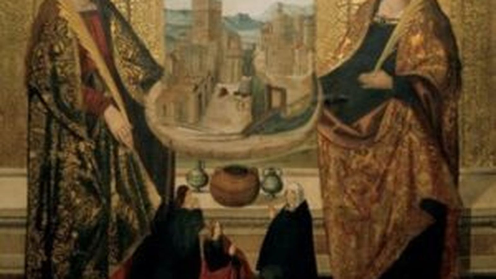 Representación más antigua de las Santas Justa y Rufina