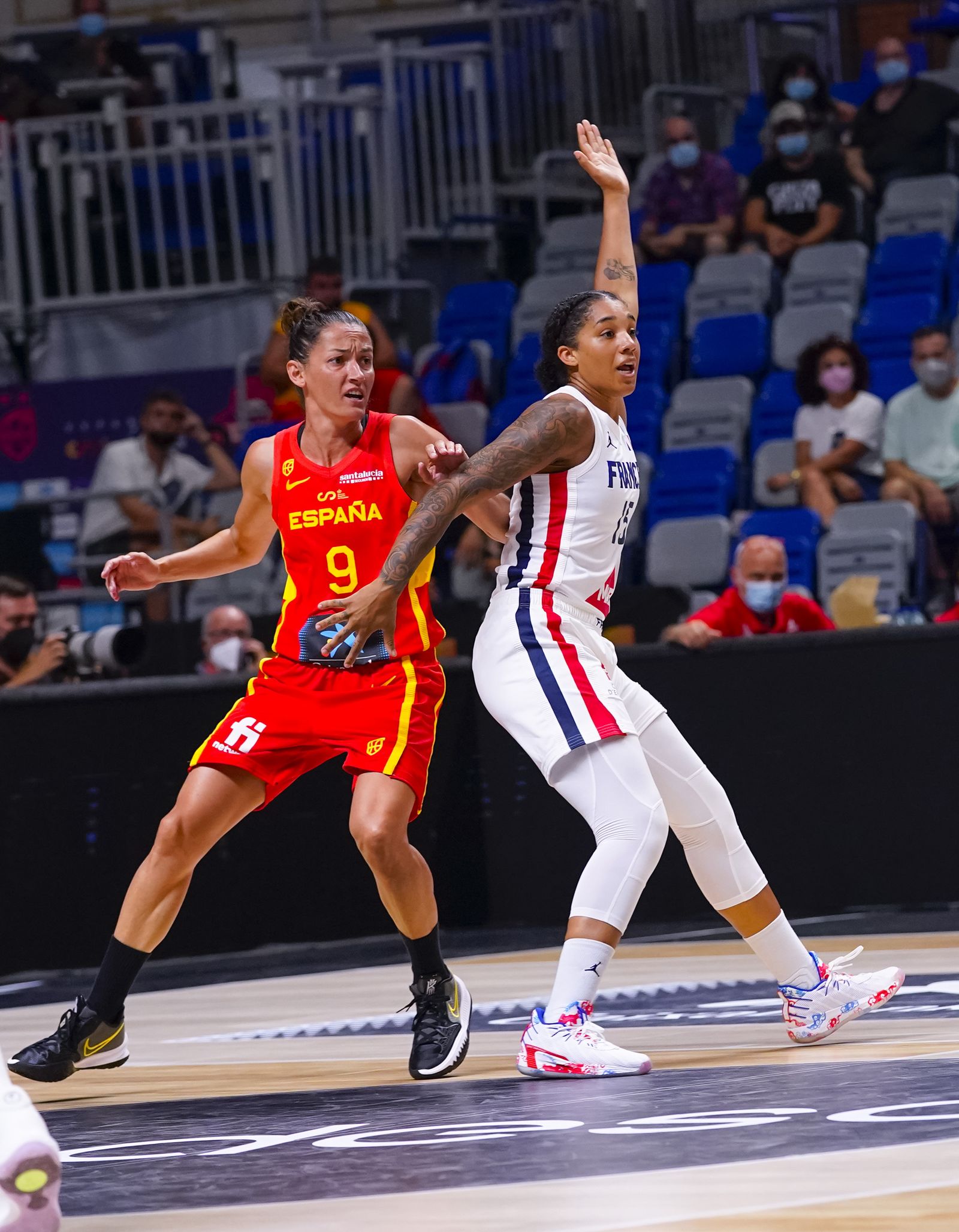 Las fotos del España-Francia femenino de Málaga
