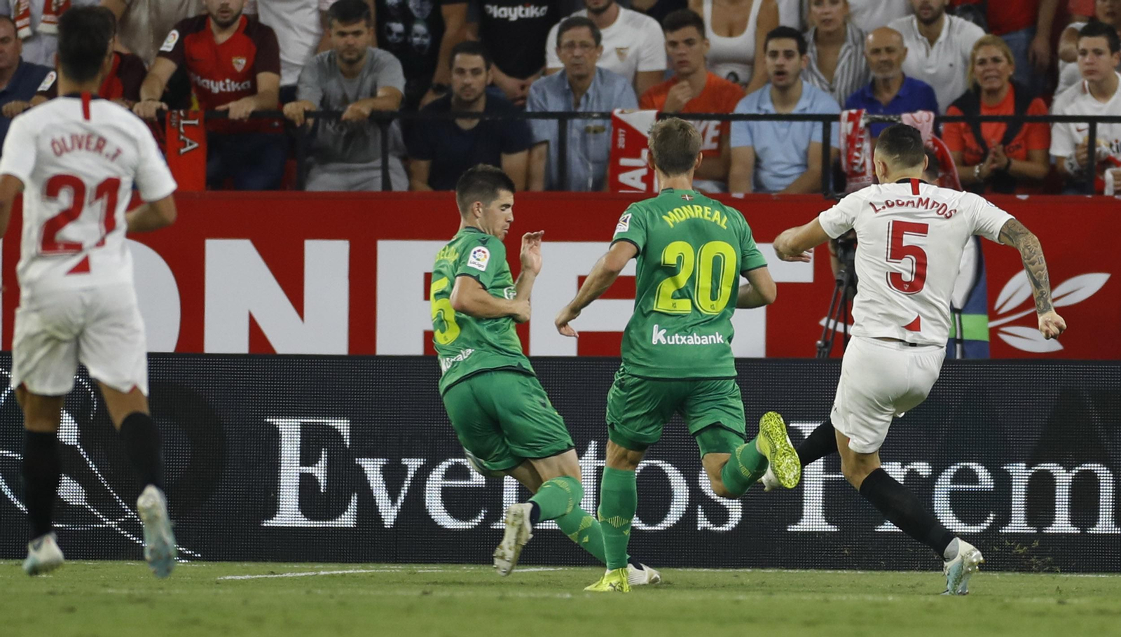 Las imágenes del Sevilla-Real Sociedad