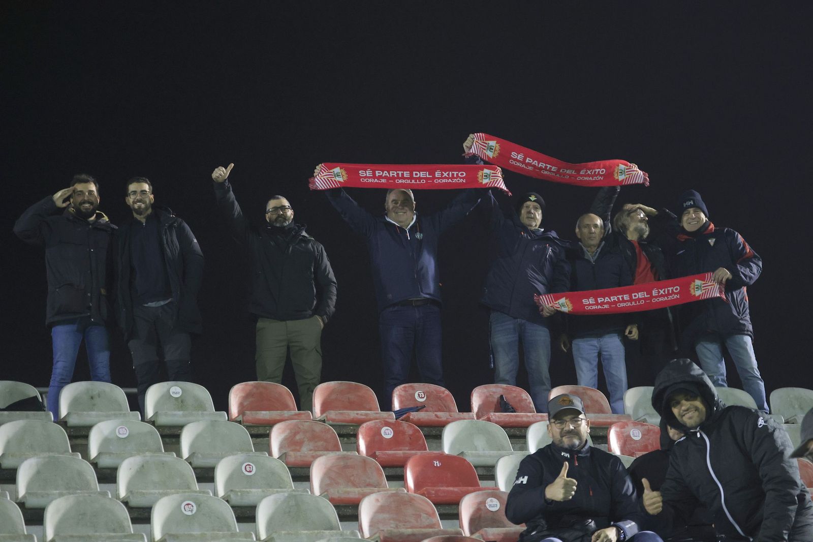 Búscate en el Nuevo Mirador durante el Algeciras - Sevilla Atlético de Primera Federación