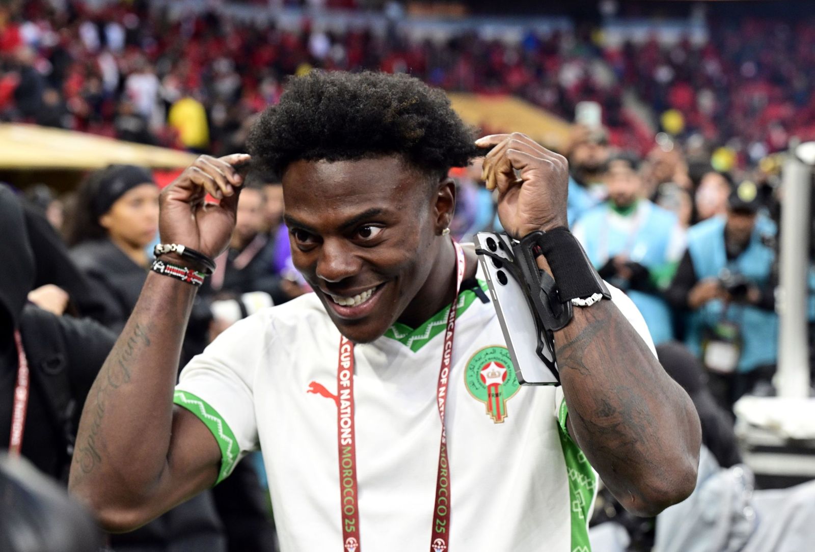 Las fotos de la final entre Marruecos y Senegal en la Copa África