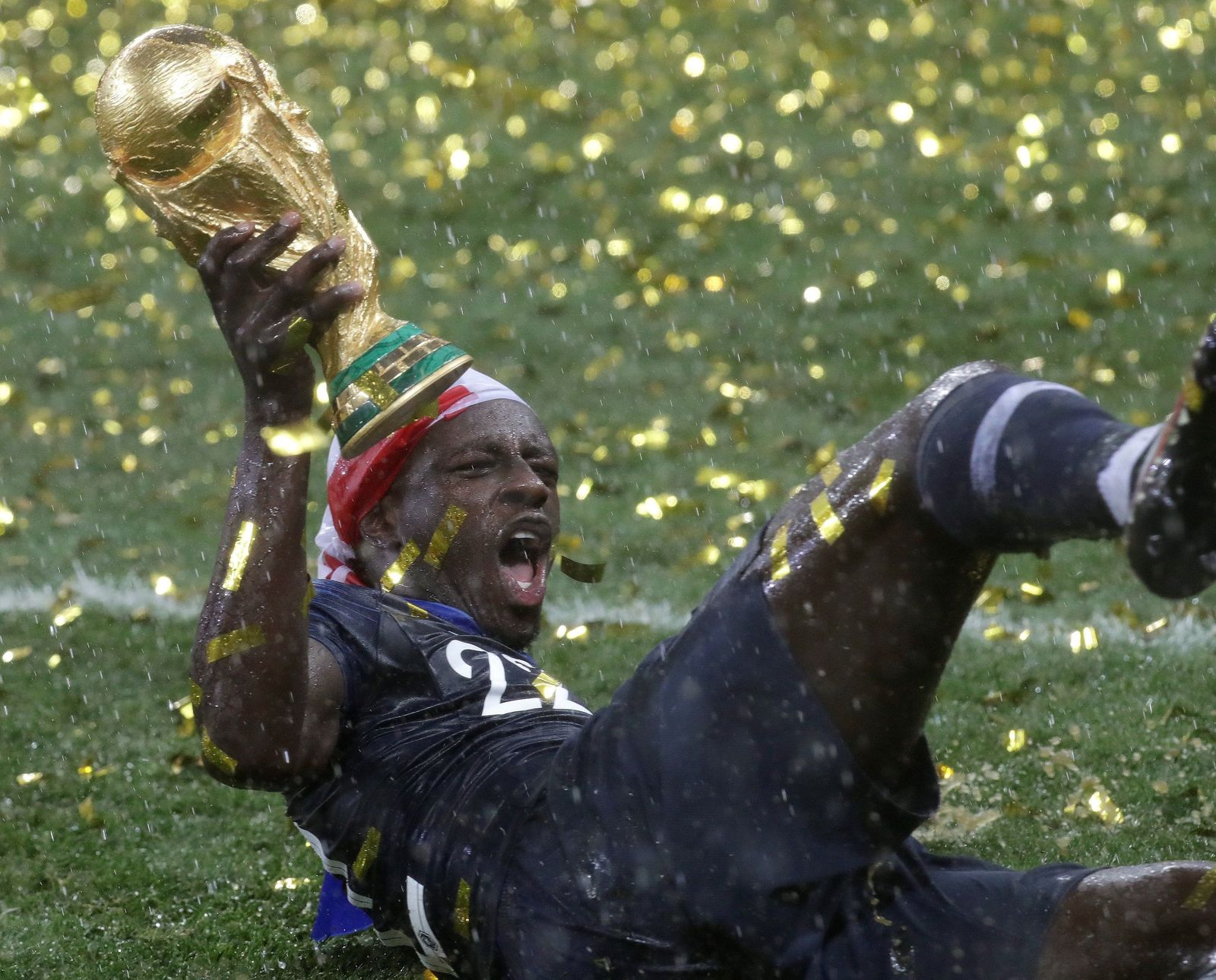 El Francia-Croacia de la final del Mundial de Rusia, en imágenes