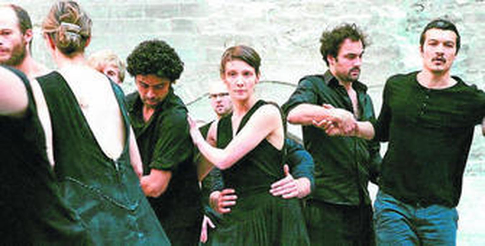 Rosas y Graindelavoix en una representación de 'Cesena'.