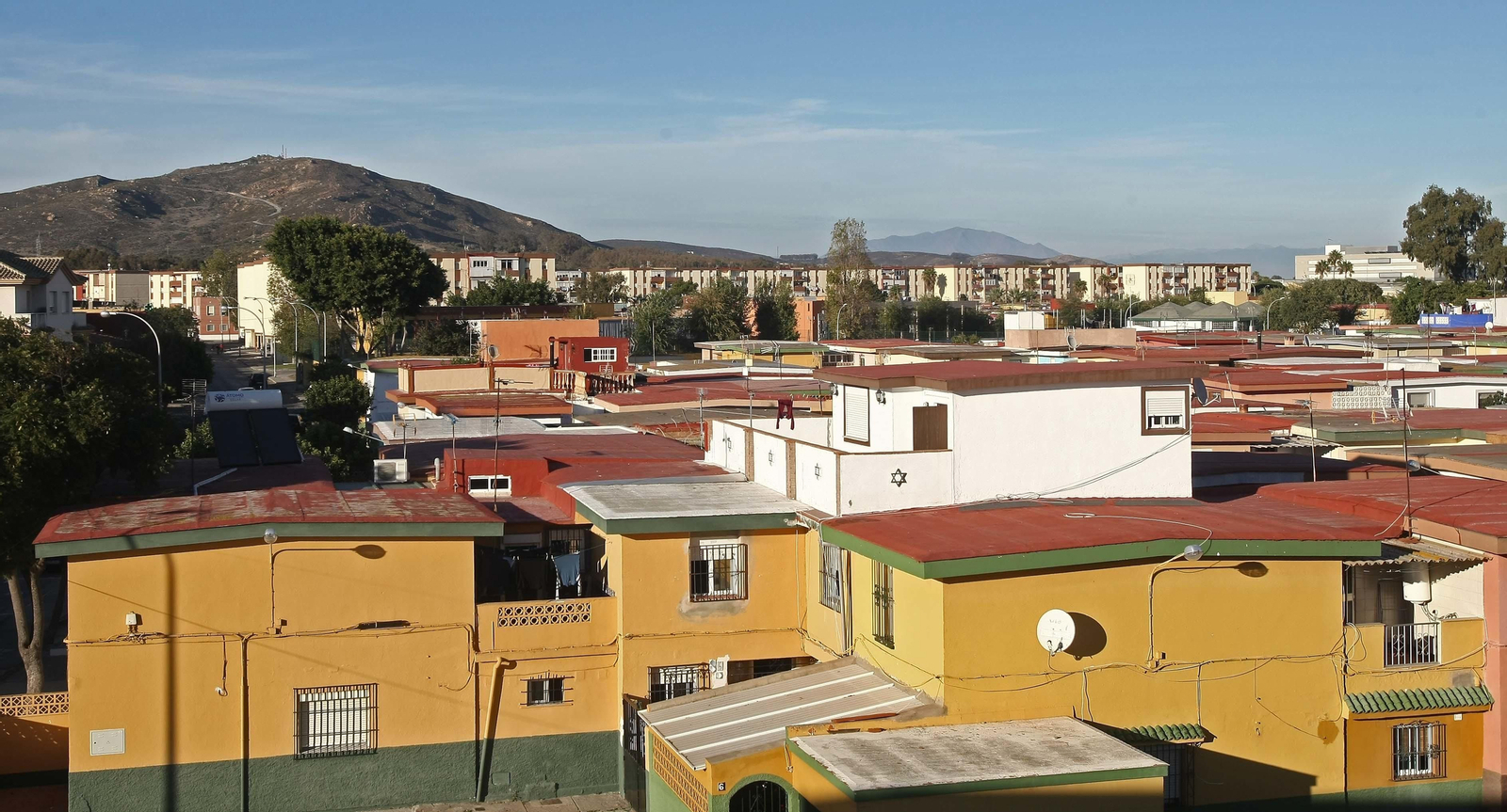 Vista general de la barriada de Los Junquillos