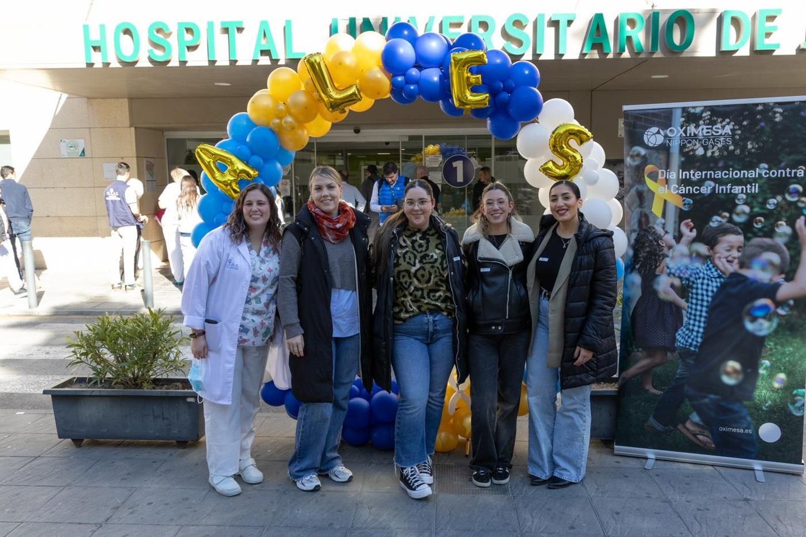 Celebración del día contra el Cáncer Infantil