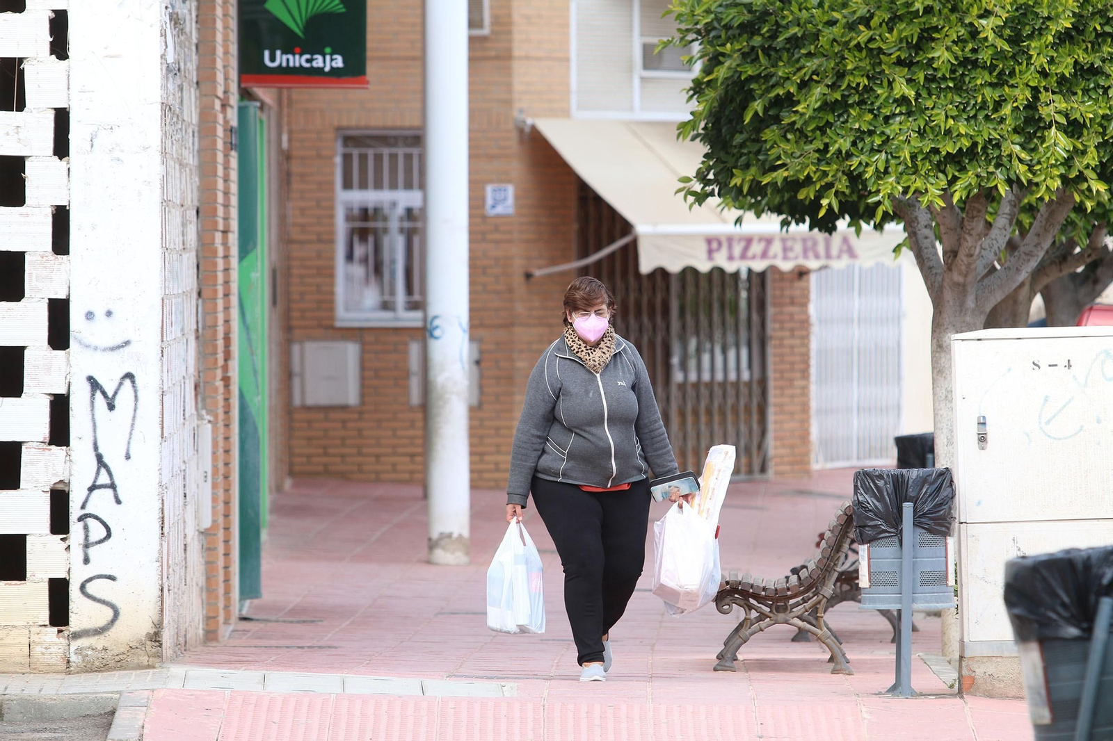 Las imágenes de Antas, el municipio almeriense con peor tasa de COVID-19