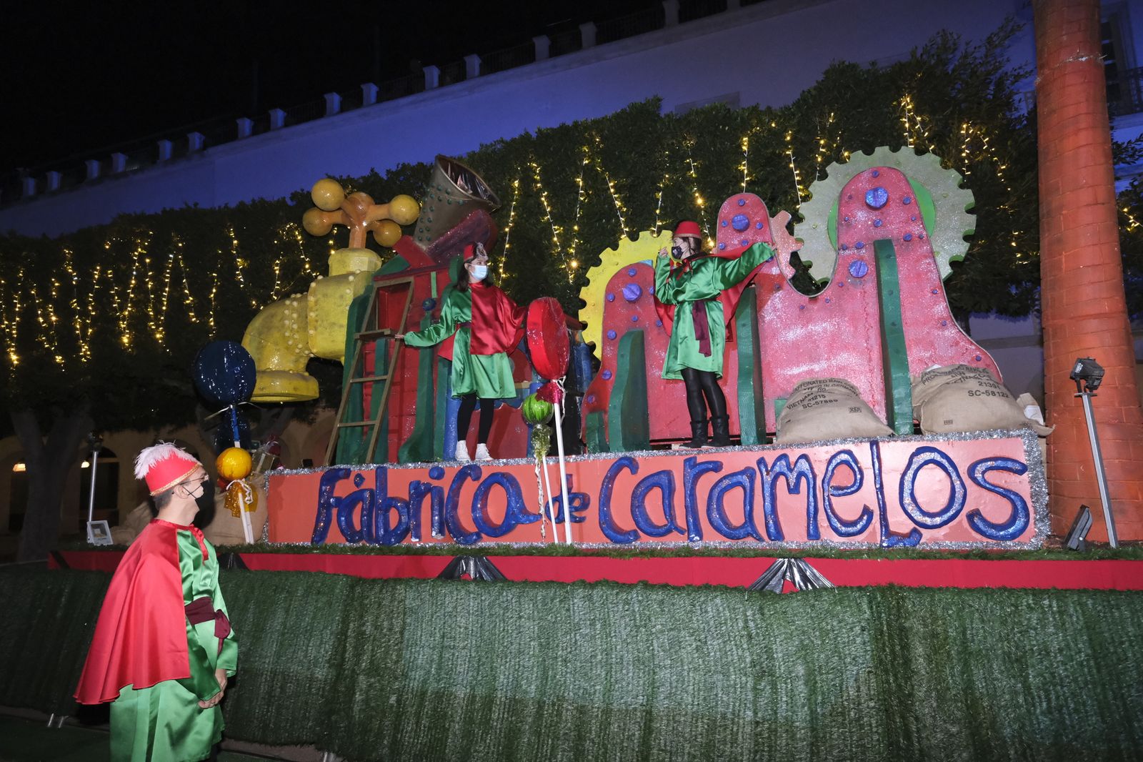 Fotogalería inauguración Navidad Infantil 2020. Plaza Vieja Ayuntamiento de Almería.