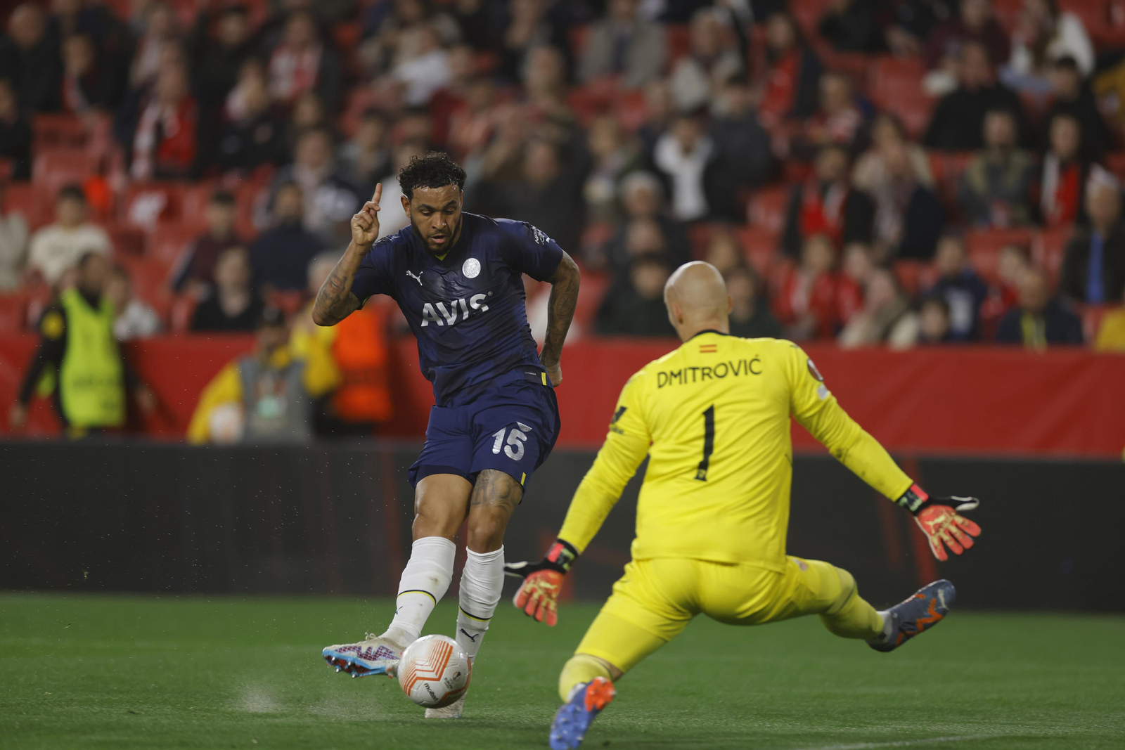 Las imágenes del Sevilla - Fenerbahçe