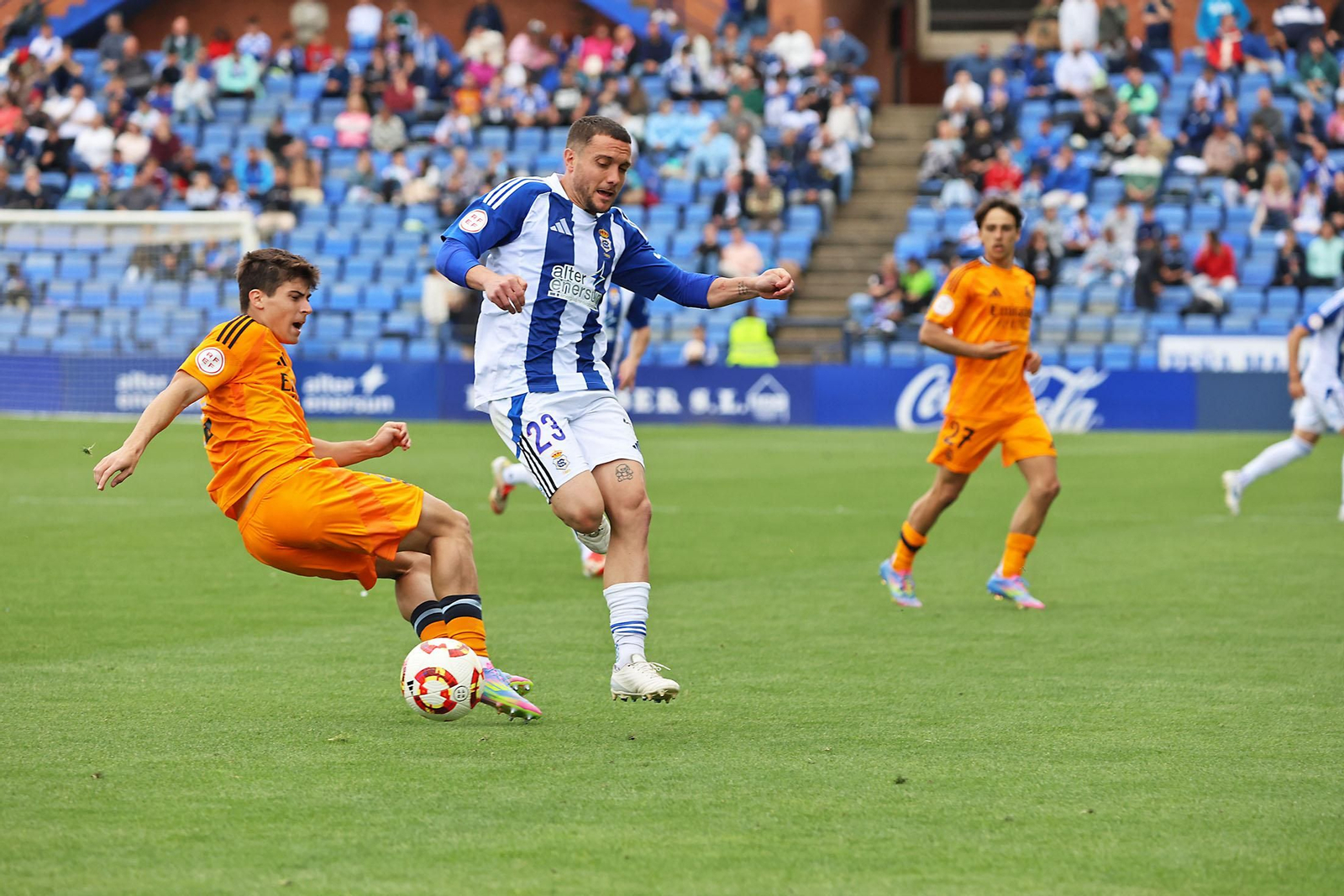 Las imágenes del Recreativo de Huelva- Real Madrid Castilla
