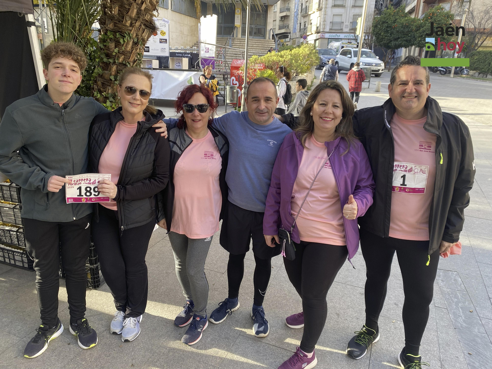 Carrera IES San Juan Bosco contra el cáncer.