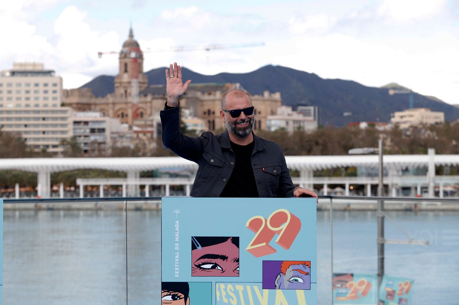Alexis Morante, en la presentación de su nueva película en el Festival de Málaga.