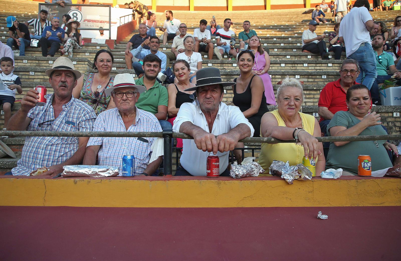 Búscate en durante la corrida del jueves en la plaza de toros Las Palomas
