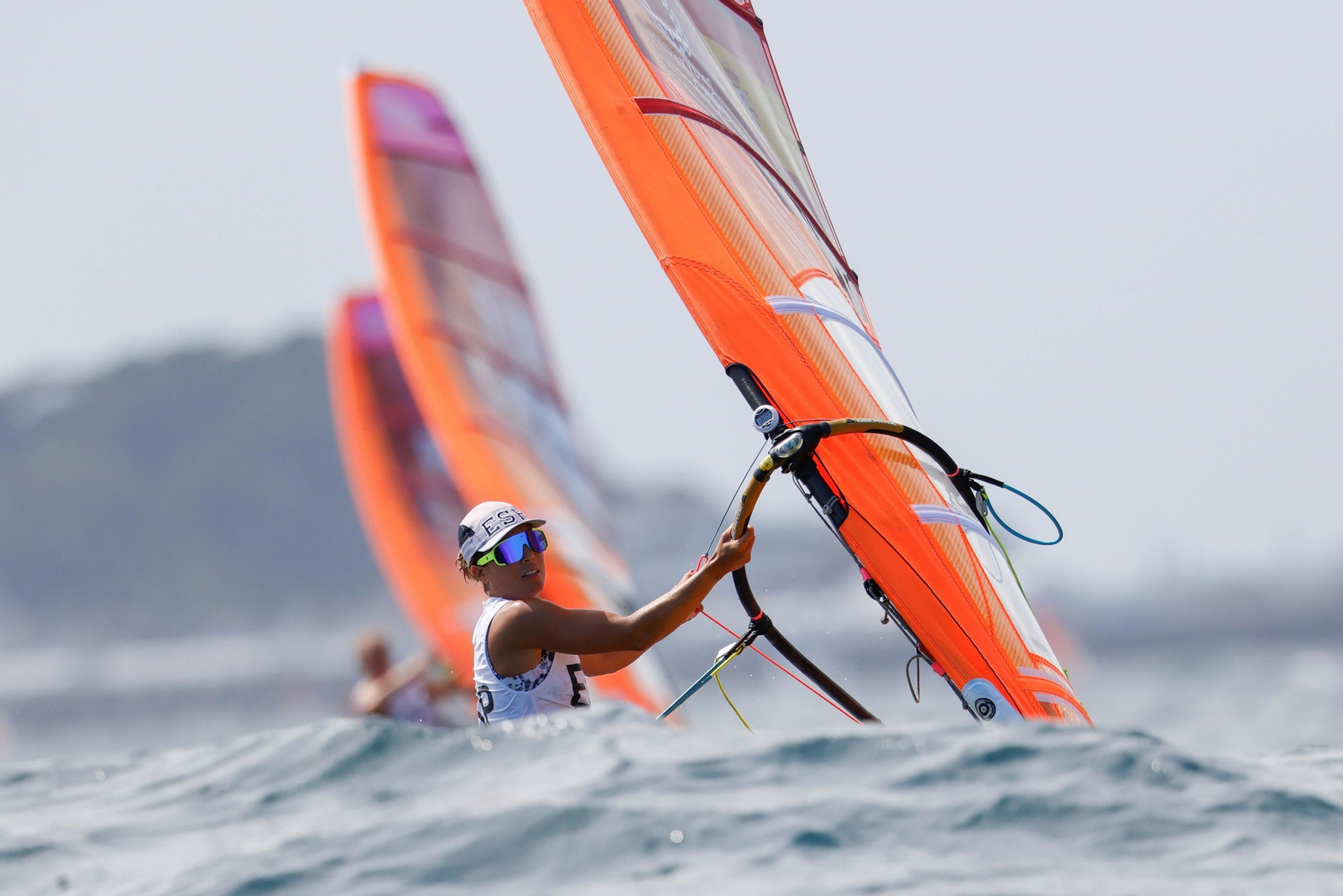 Blanca Manchón, en acción en aguas niponas.
