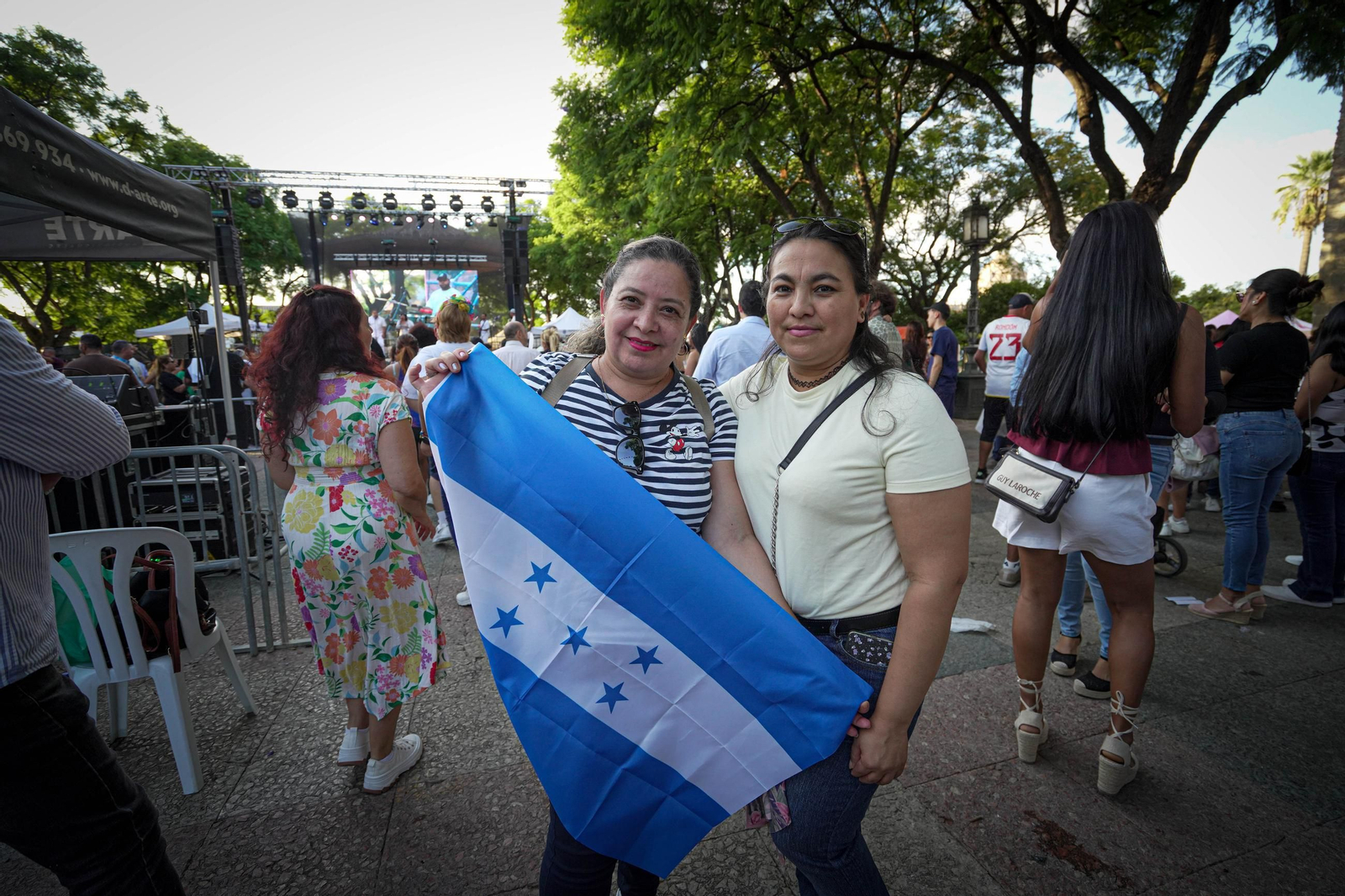 Imágenes de la fiesta Alma Hispana y la Noche Azul y Blanca en Jerez