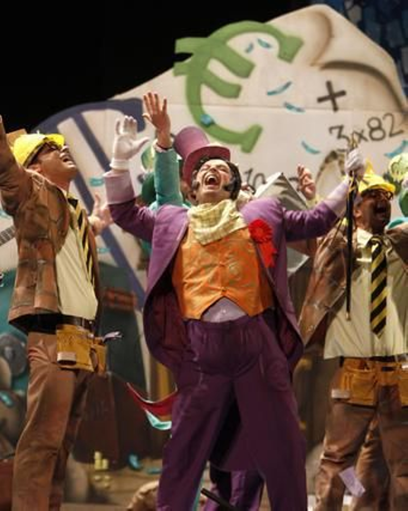 Comparsa ¡Qué pelotazo!  Foto: Lourdes de Vicente