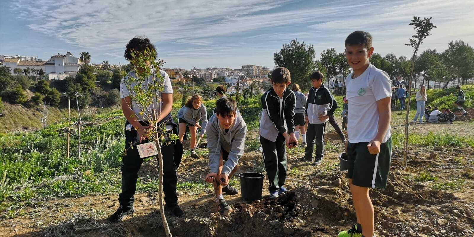 El alumnado del colegio Maravillas ha participado en la jornada de concienciación.