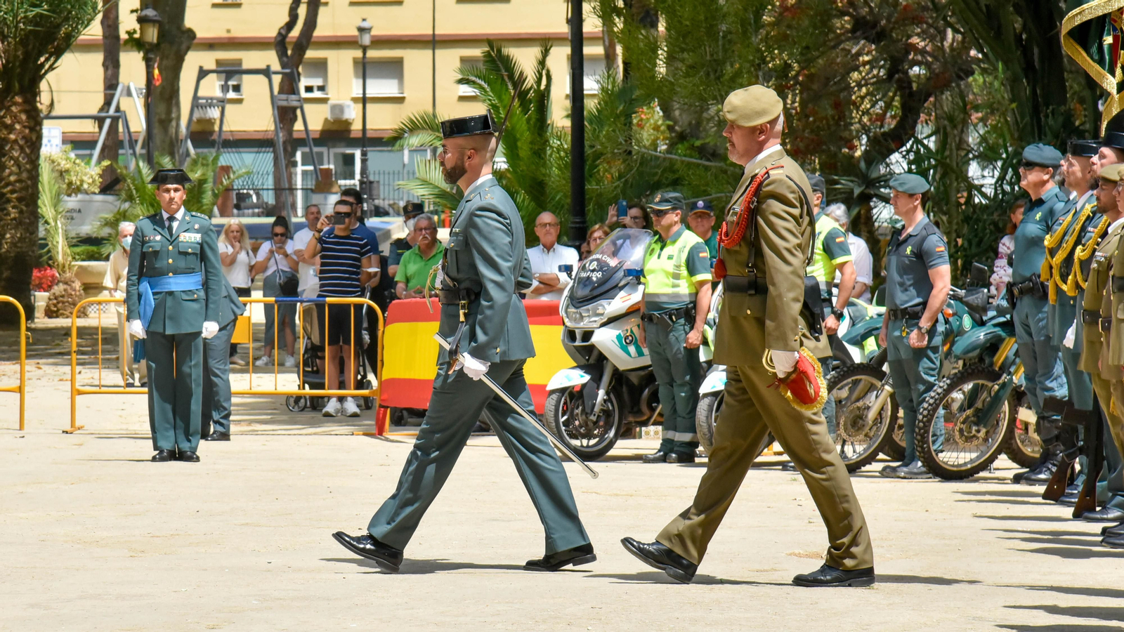 Las fotos del acto del 178 aniversario de la fundación  de la Guardia Civil