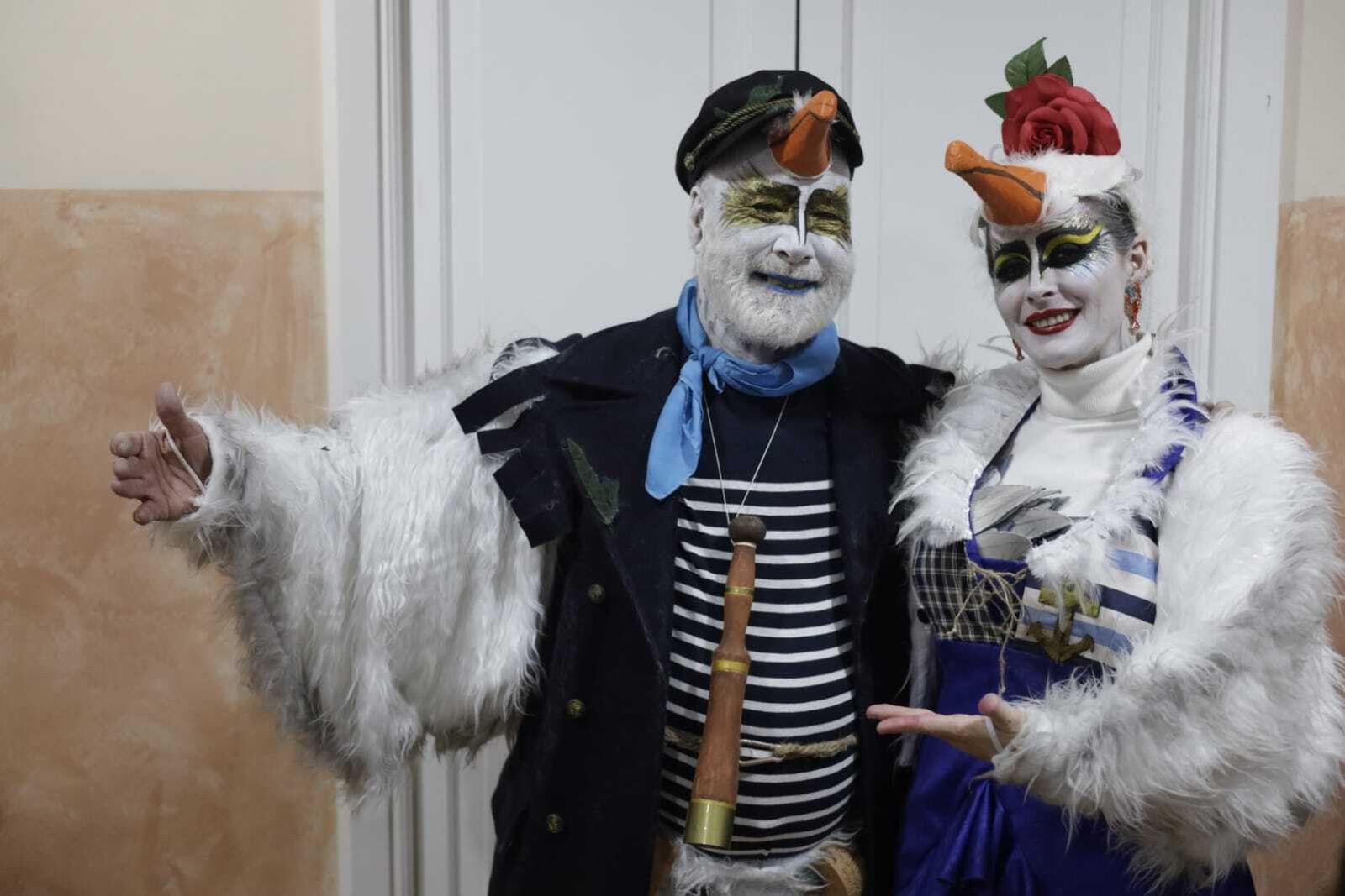 Coro Las del puerto en camerinos