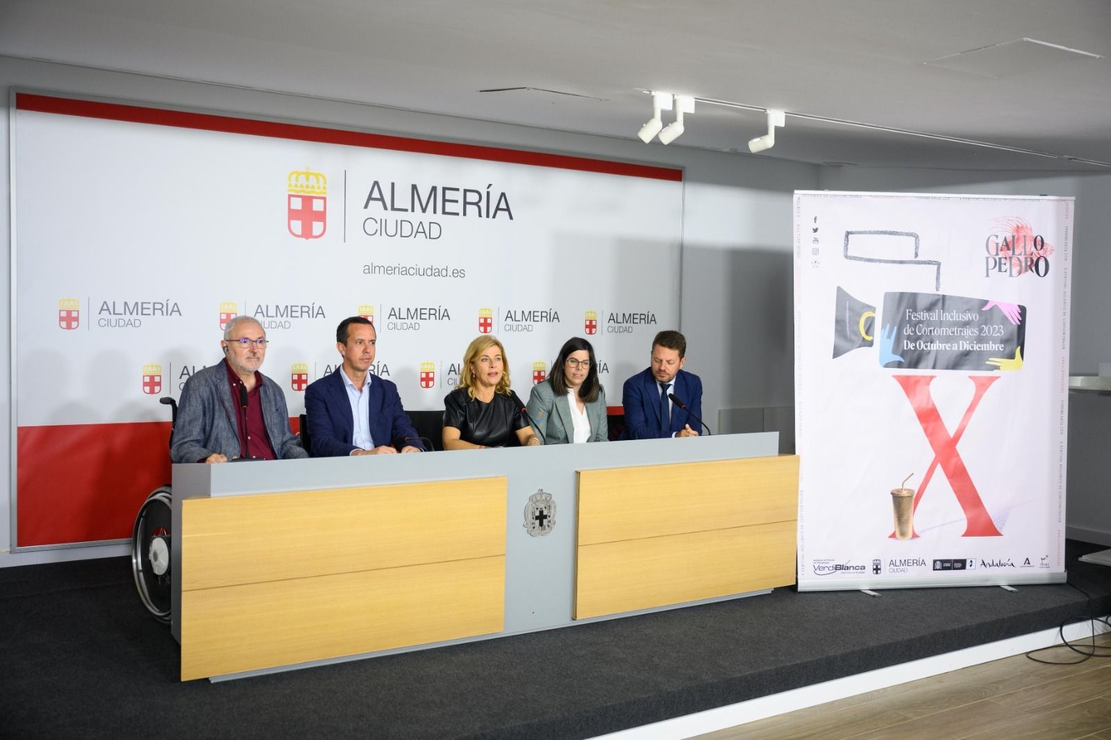 Antonio Sánchez de Amo, José María Martín, Paola Laynez, Almudena Morales y José Ángel Vélez.