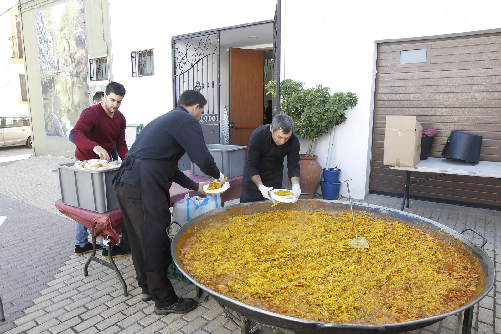Las imágenes de las fiestas de San Antón en Padules