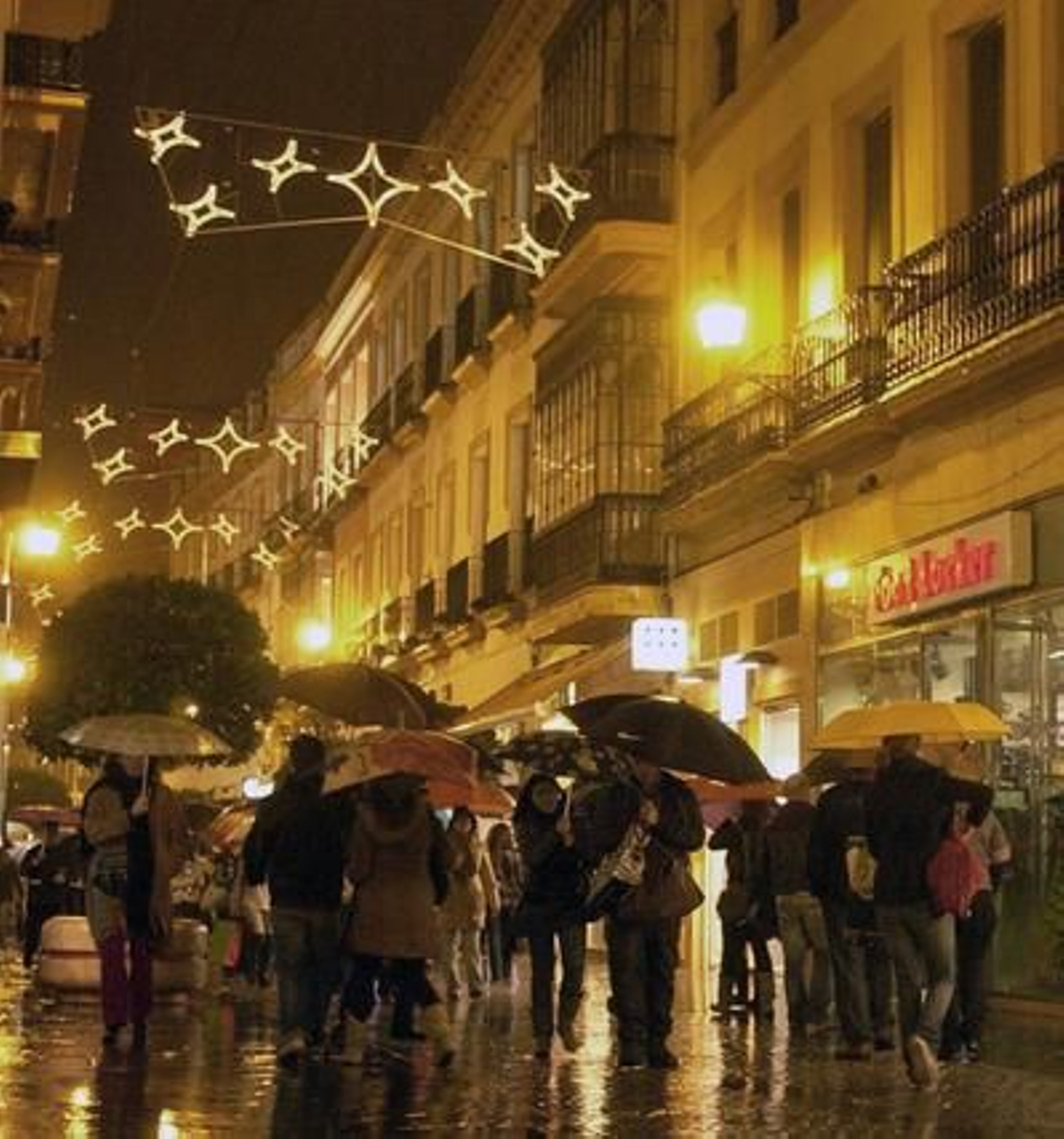 Alerta amarilla por la lluvia en Sevilla