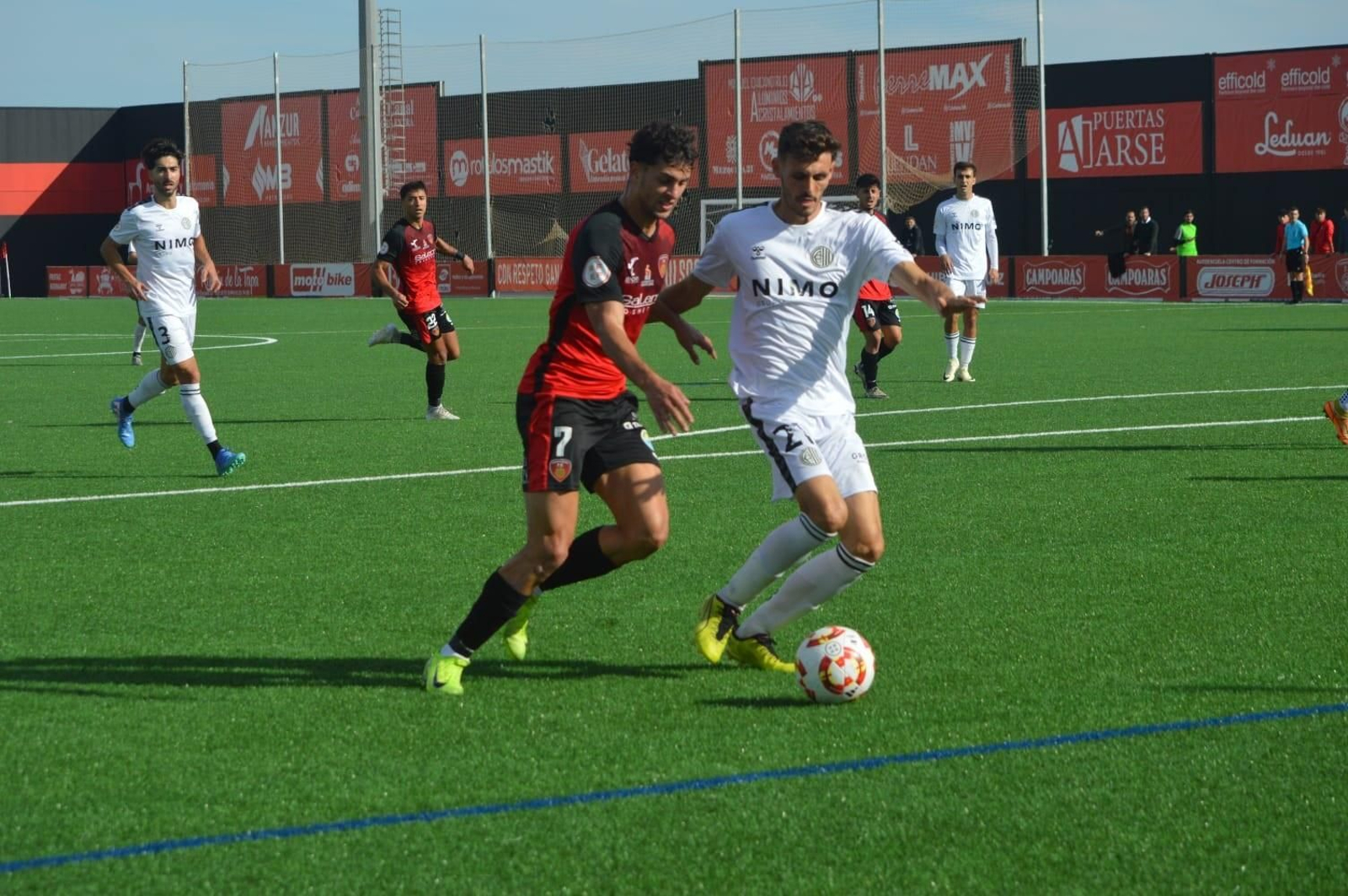 Imagen de un partido del Salerm en el Estadio Municipal Manuel Polinario 'Poli' Imagen de un partido del Salerm en el Estadio Municipal Manuel Polinario 'Poli'
