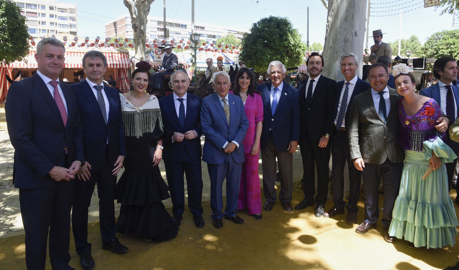 Las imágenes de la recepción en la caseta de Endesa