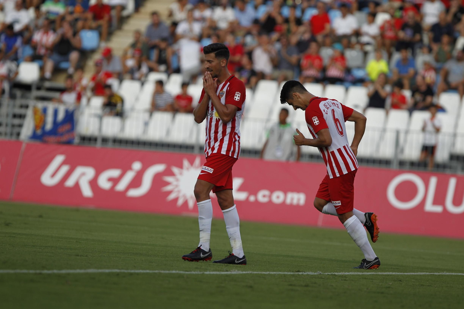 El UD Almería-Zaragoza, en imágenes