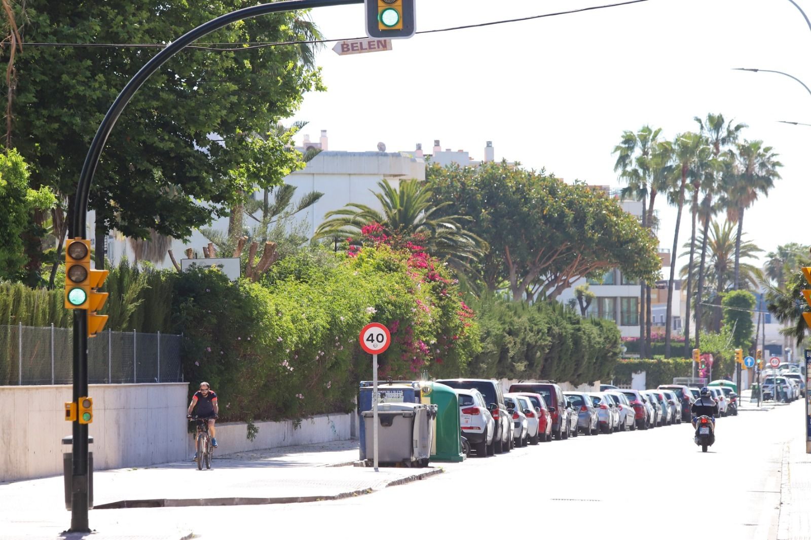 Entorno del Paseo Marítimo de Pedregalejo.