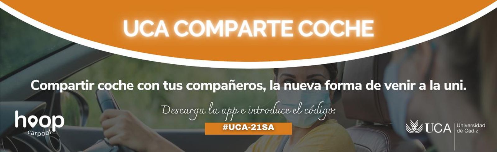 App gratis para compartir coche en la UCA