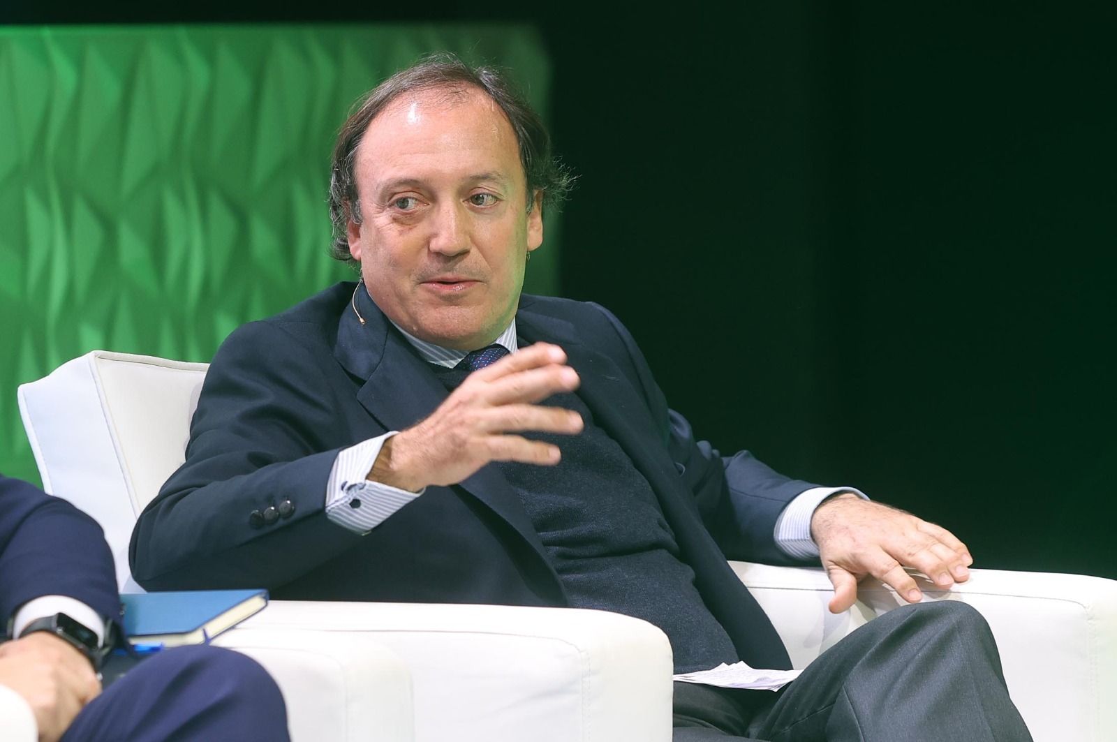 Imágenes de la mesa redonda 'H2V como vector de descarbonización' este viernes en Huelva