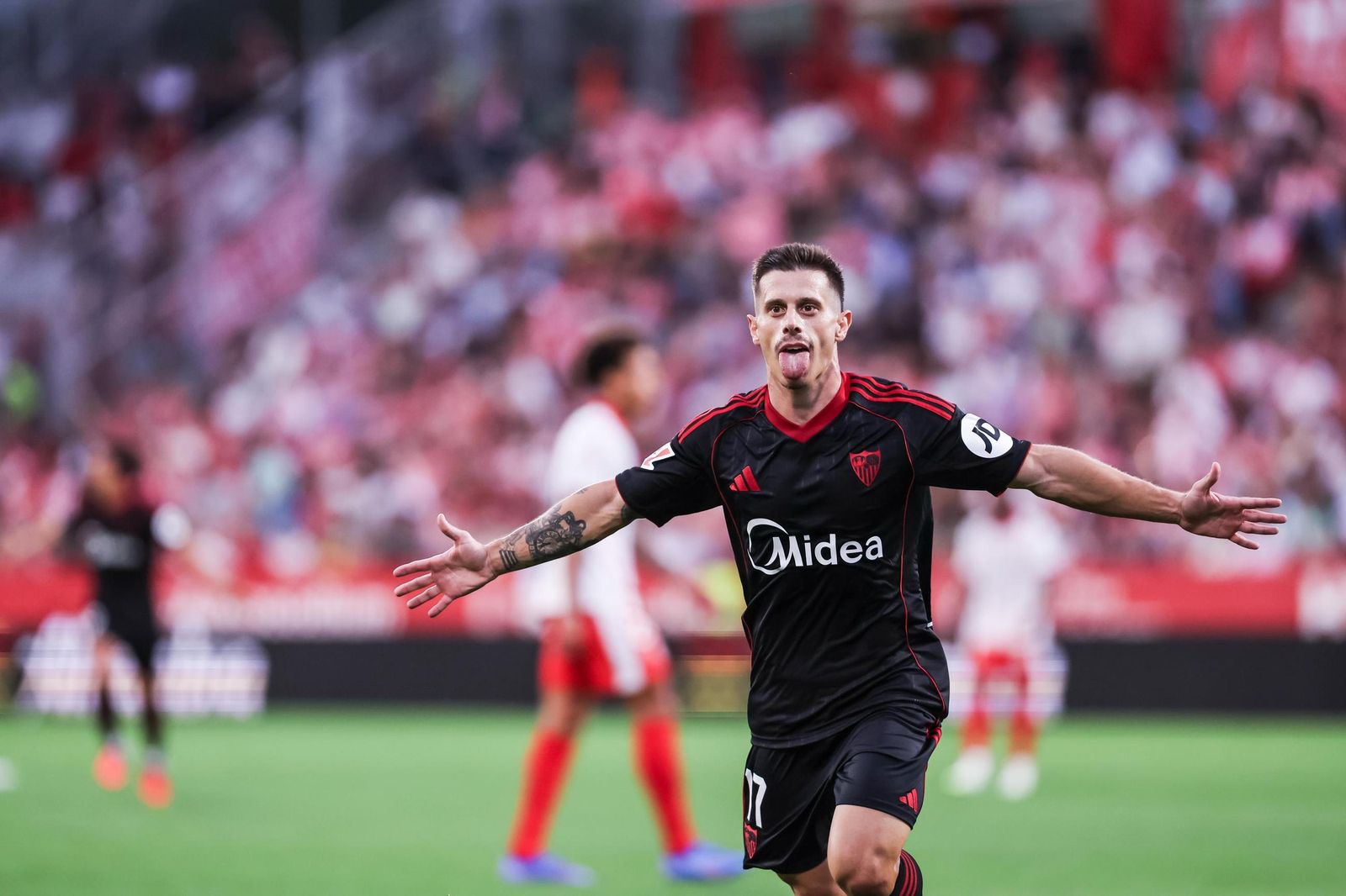 Las fotos del Girona - Sevilla