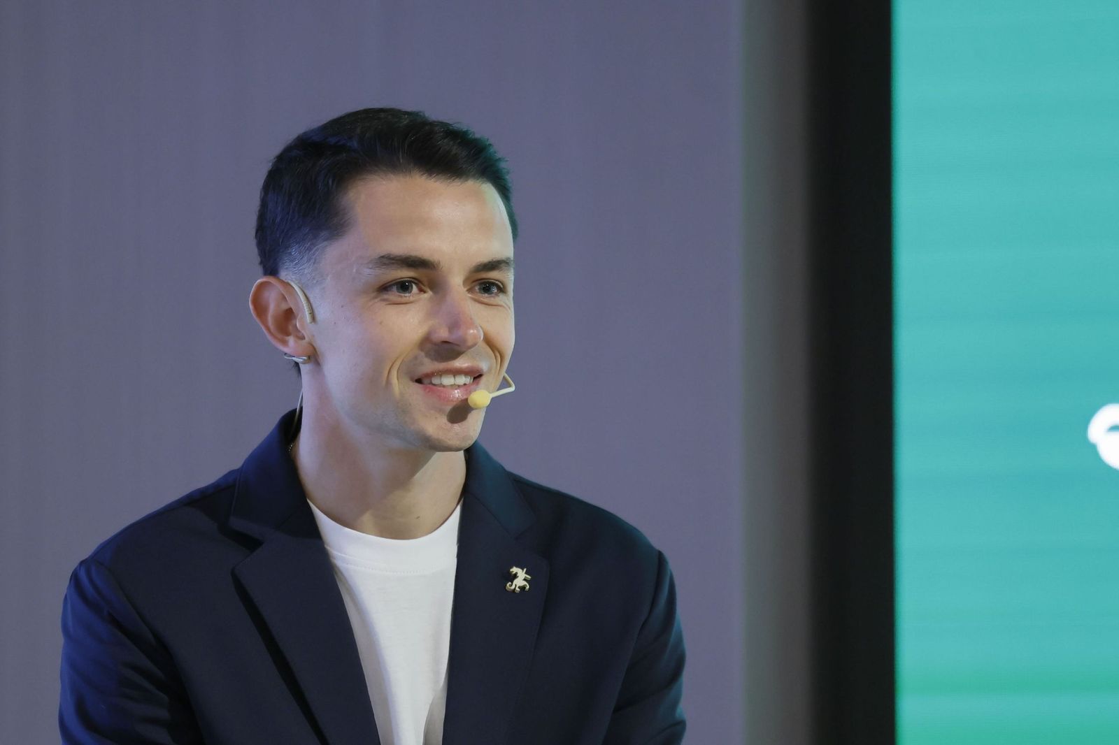 Álvaro Fidalgo, durante su presentación.