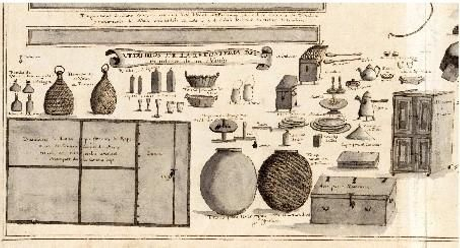 Utensilios de repostería del ‘Diccionario del marqués de la Victoria’. Utensilios de repostería del ‘Diccionario del marqués de la Victoria’.