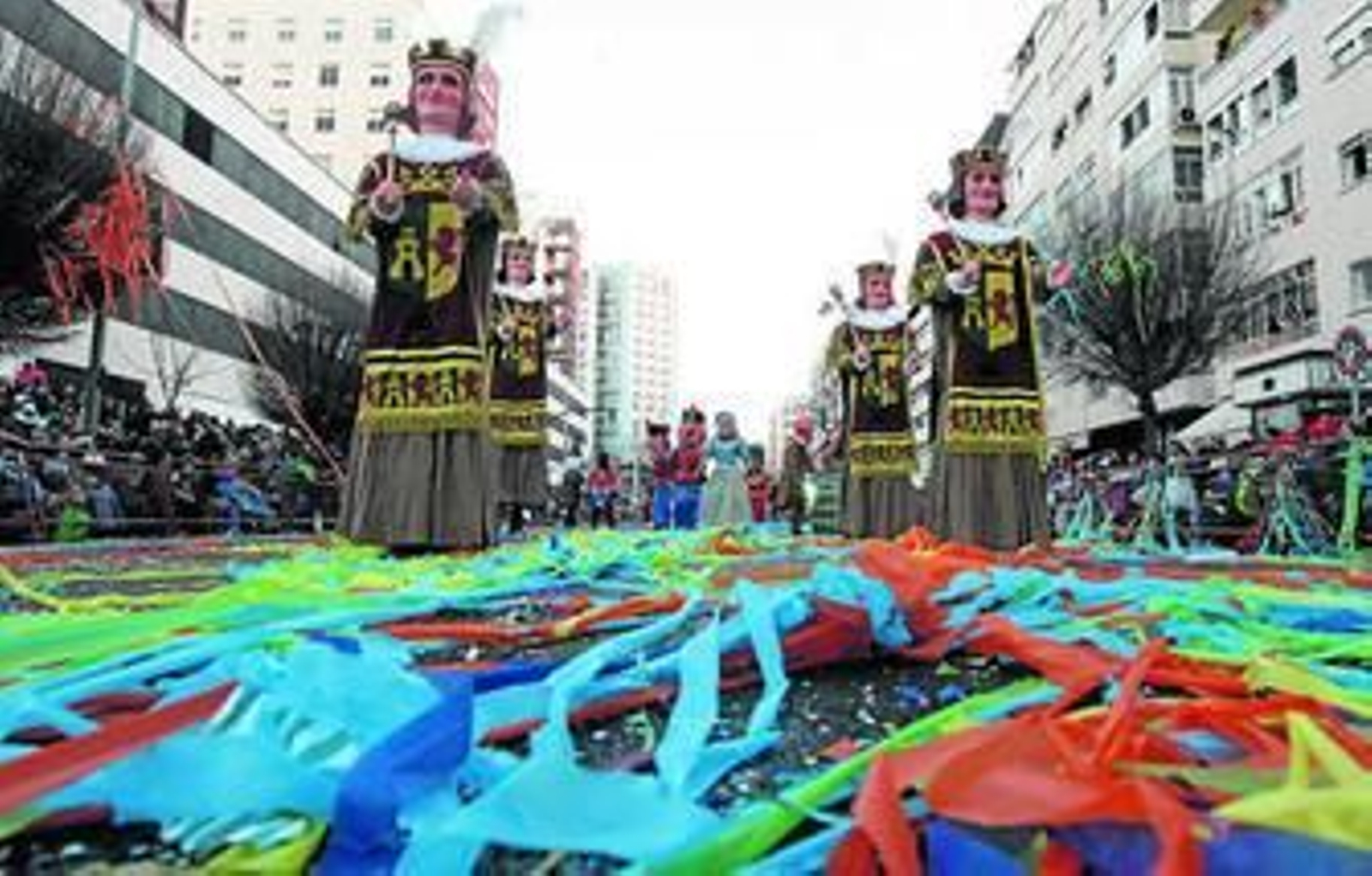 Imagen de la Cabalgata del Carnaval de Cádiz del presente año.