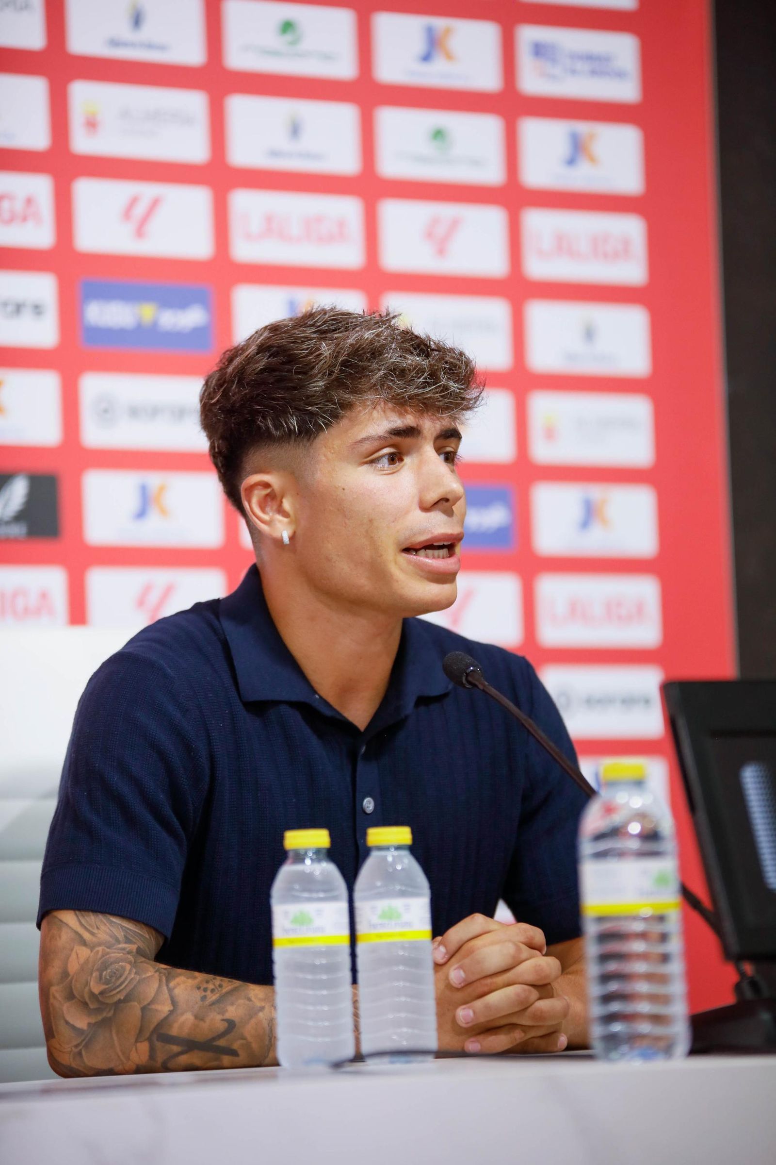 Presentación de Nico Melamed como nuevo jugador de la UDA, en imágenes