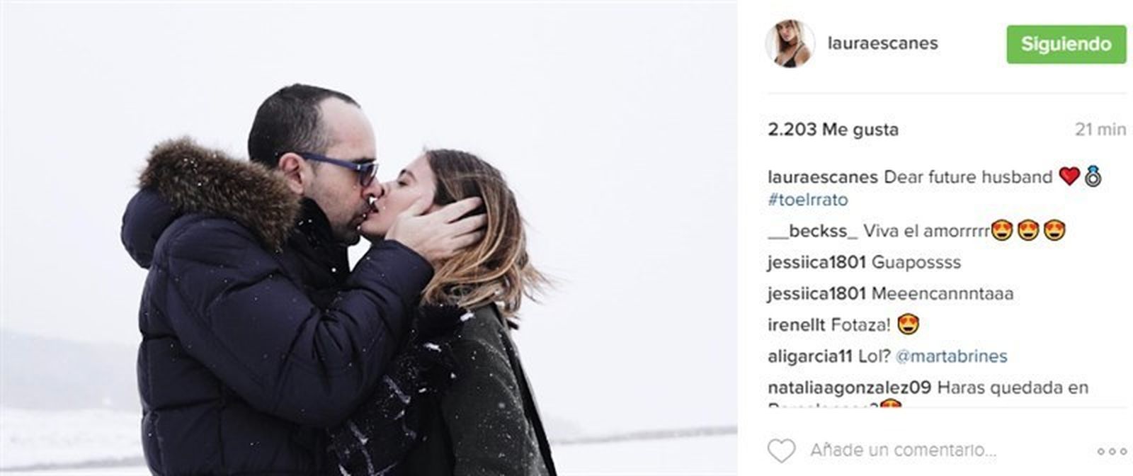 ya tiene el 'sí' de su chica para pasar por el altar