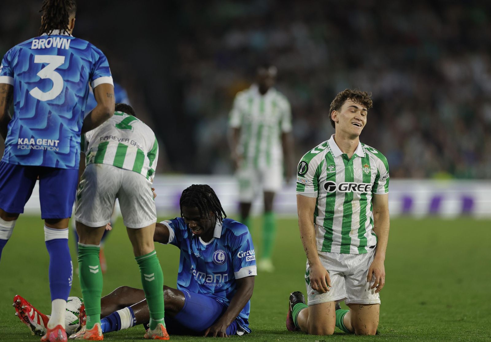Las fotos del Betis - Gent